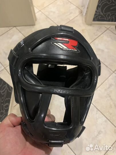 Шлем защитный с сьемной решеткой