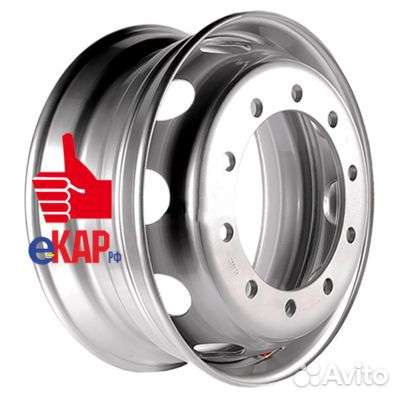 Asterro 9x22,5/10x335 ET157 D281 M22 Silver (2266