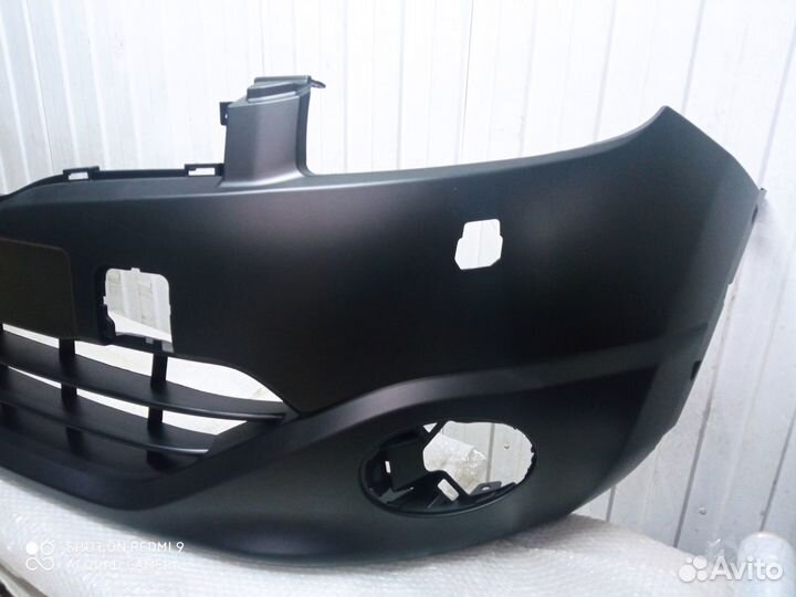 Бампер передний nissan qashqai J10 под омыватели