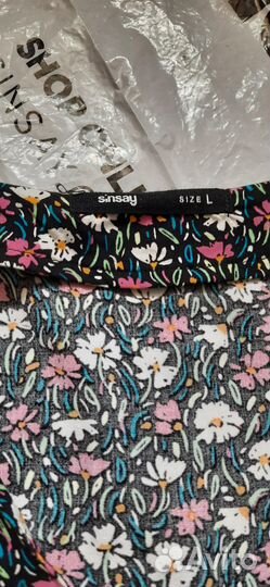 Комбинезон шорты летний Sinsay р 48 вискоза