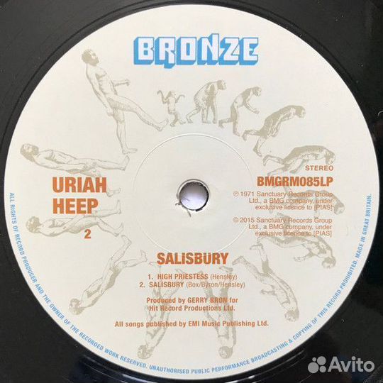 Винил Uriah Heep – Salisbury