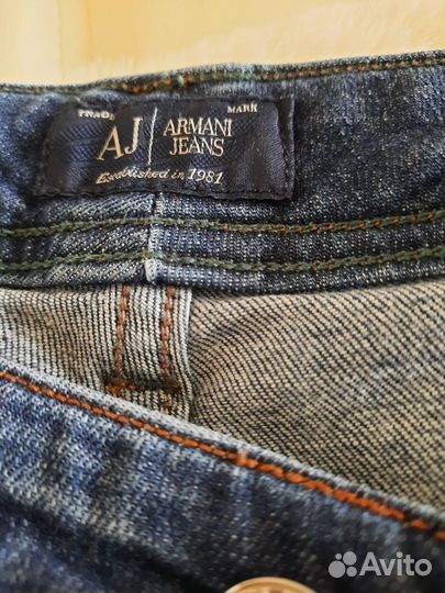 Джинсы armani jeans женские размер 28