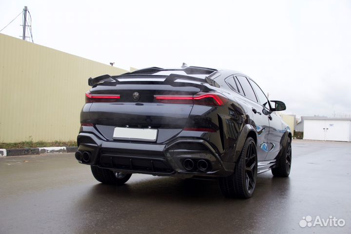 Диффузор Bmw X6 G06 сухой карбон