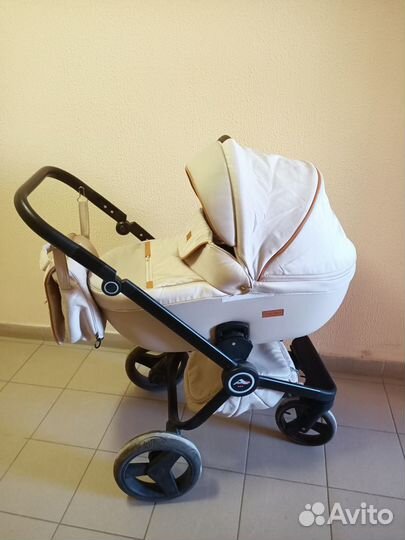 Коляска 2 в 1 adamex luciano
