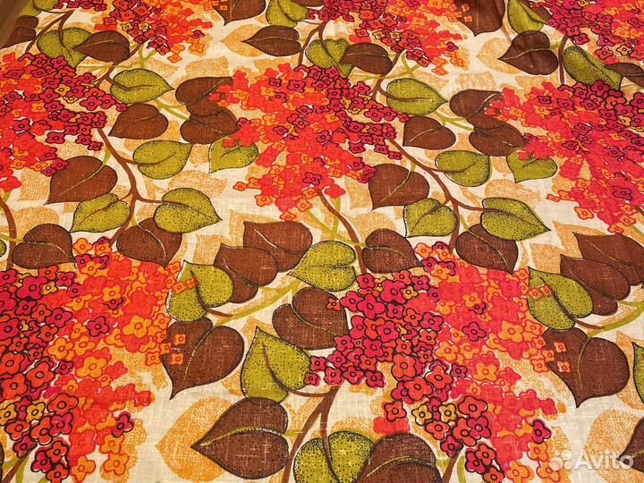 Отрез ткани хлопок СССР