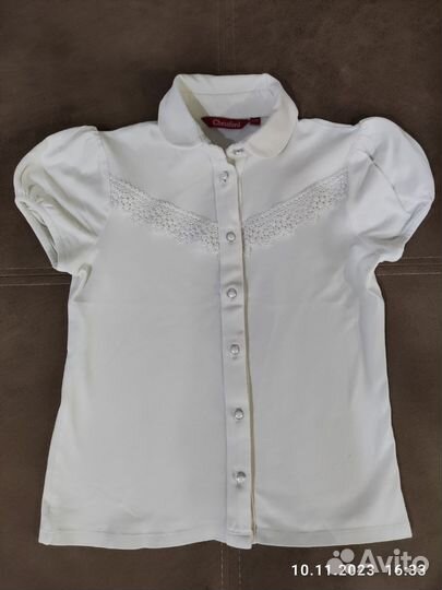 Блузки для девочки 122/128