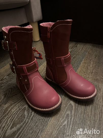 Зимние сапоги для девочки 27 новые