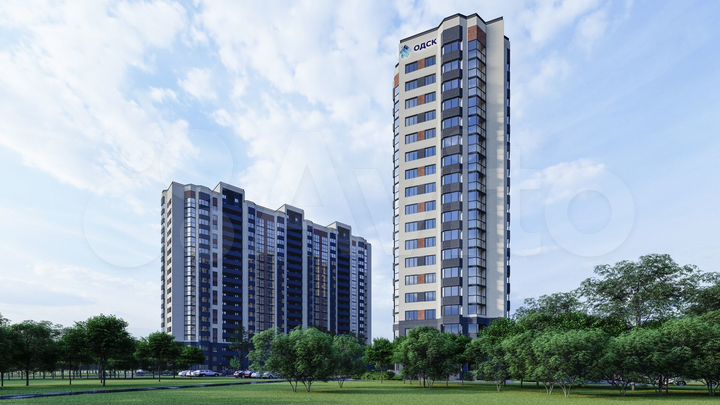 2-к. квартира, 71,7 м², 10/18 эт.