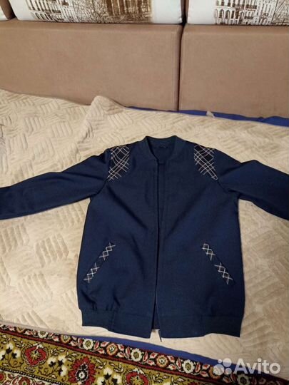 Бомбер пиджак 164/40