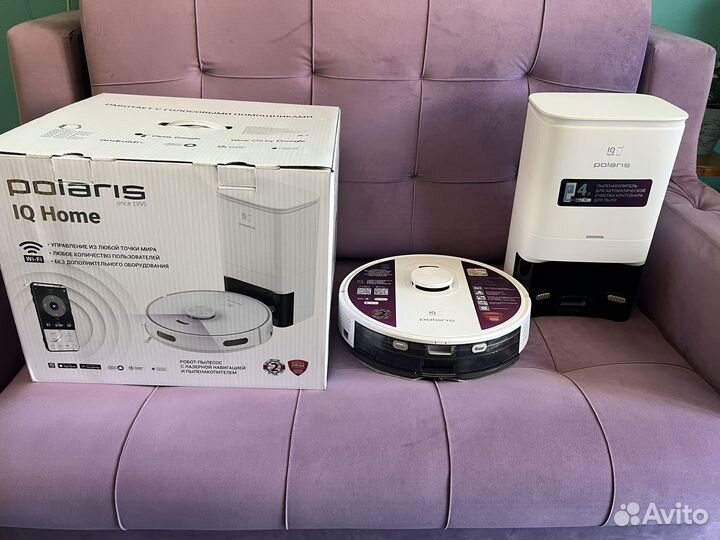 Робот пылесос polaris iq home