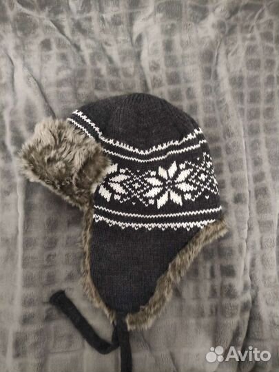 Шапка ушанка H&M