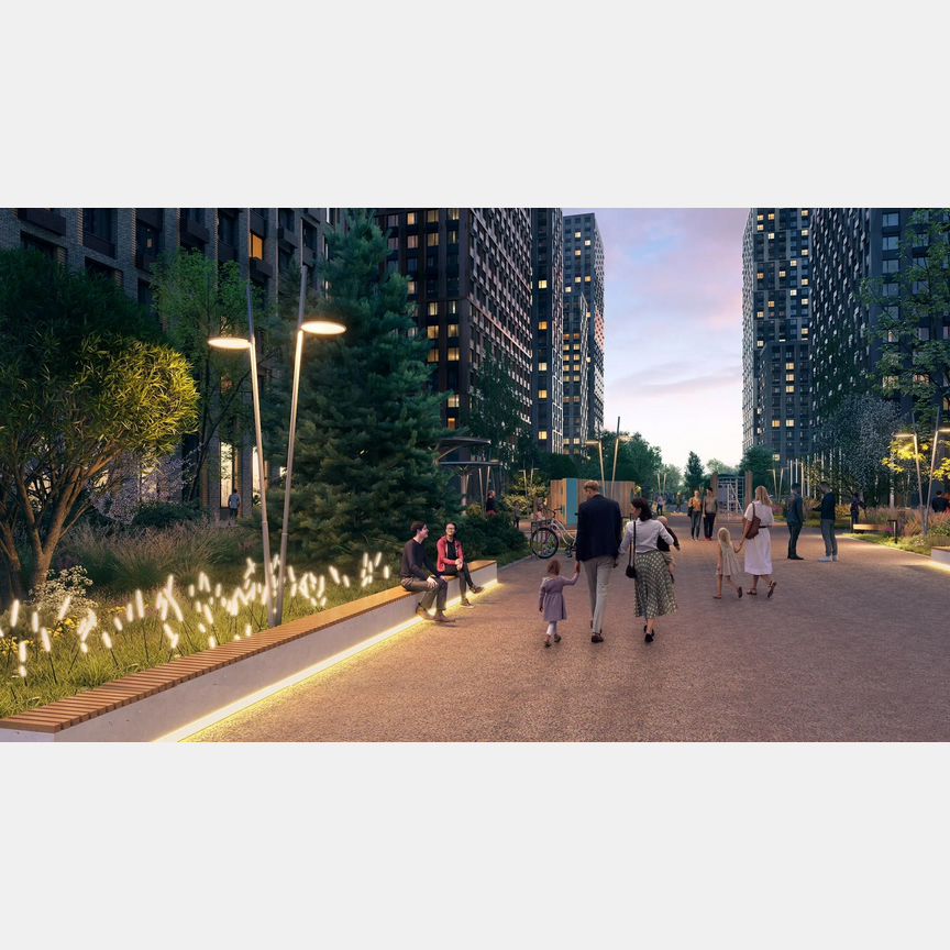 2-к. квартира, 39,2 м², 21/30 эт.