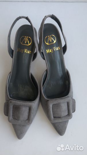 Туфли текстильные 38