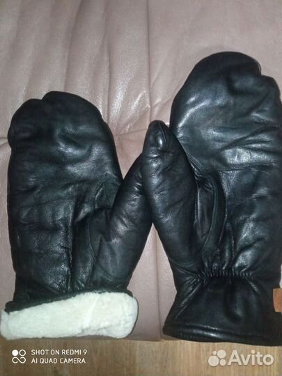 Варежки зимние мужские