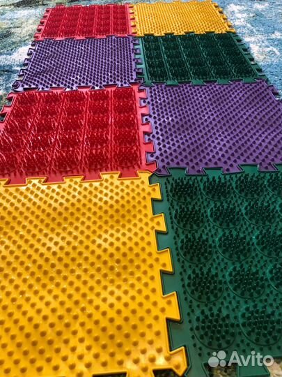 Коврик массажный модульный 8 модулей