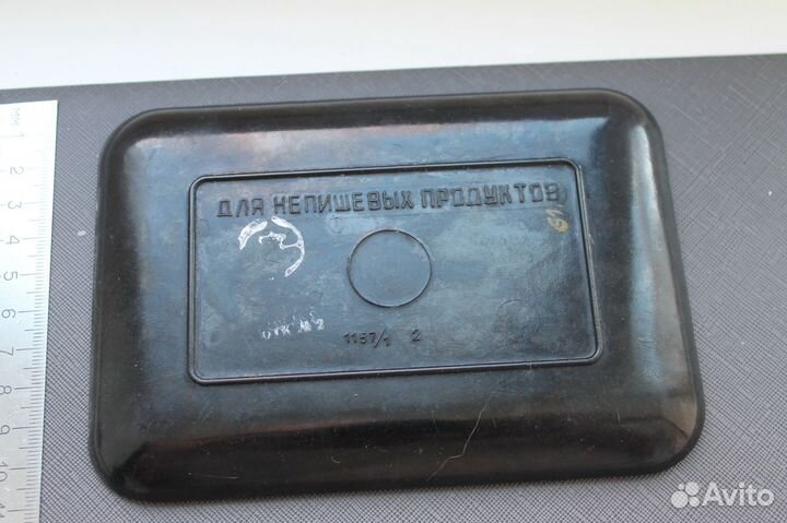 Пластиковый поднос роспись