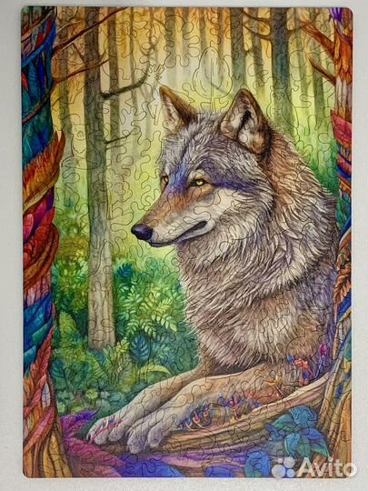 Лесные животные. Деревянный пазл