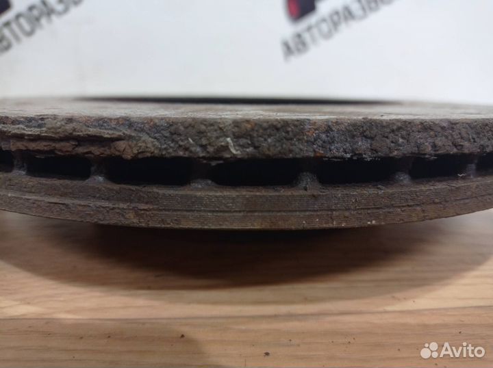 Диски тормозные (комплект) перед. Kia Rio 2 рест