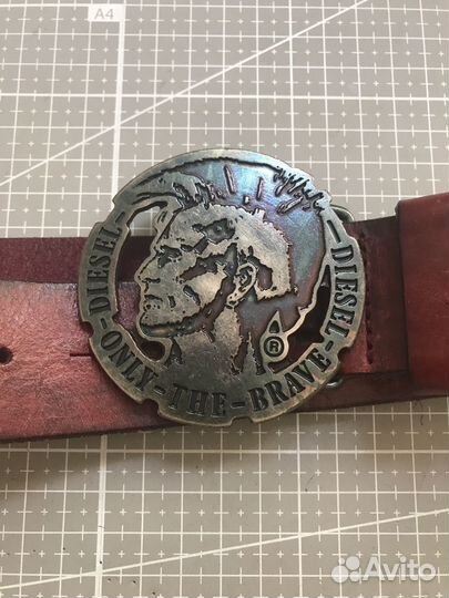 Кожаный ремень diesel