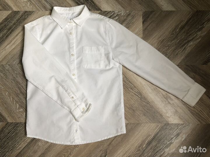Рубашка zara для мальчика 128 134