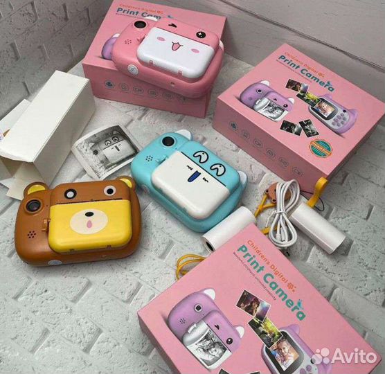 Детский фотоаппарат моментальной печати