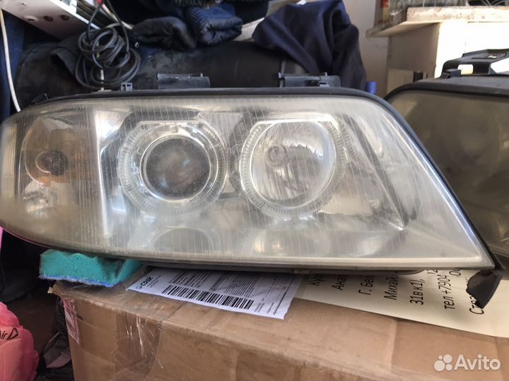 Фары depo audi a6 c5 дорестаил