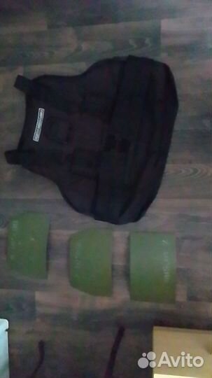 Бронежилет охрана с плитами