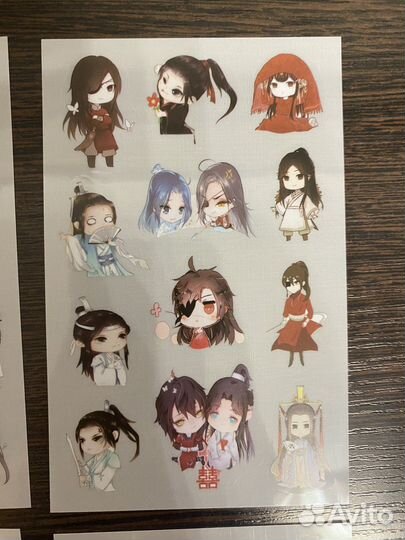 Благословение небожителей стикеры наклейки