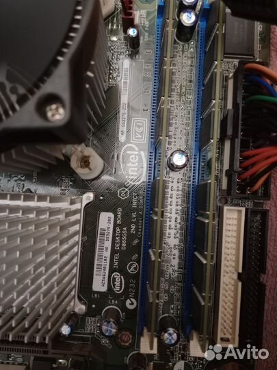 Комплект Intel D865GSA+ процессор+озу 2Gb,Hdd80Gb