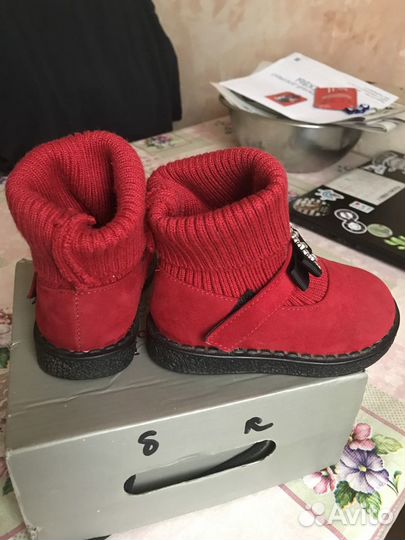 Ботинки сапоги девочке весна/осень 21 размер