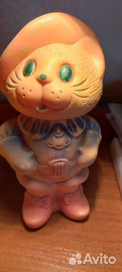 Резиновые игрушки СССР винтаж огонек флок