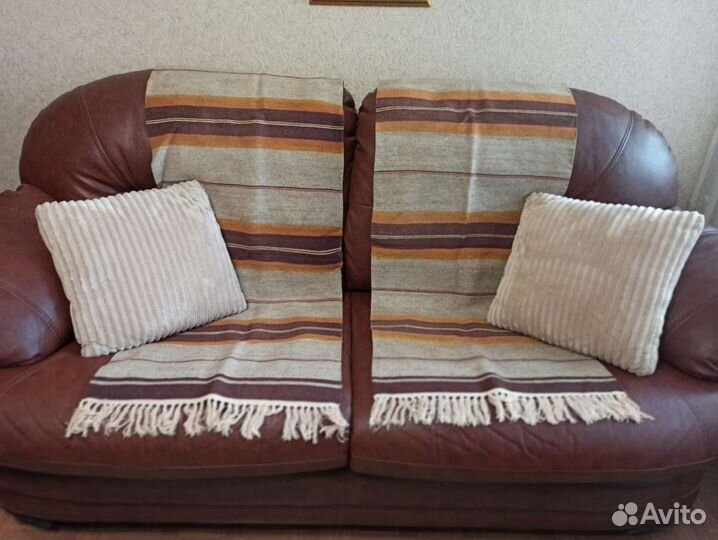 Пледы на мягкую мебель 2 комплекта