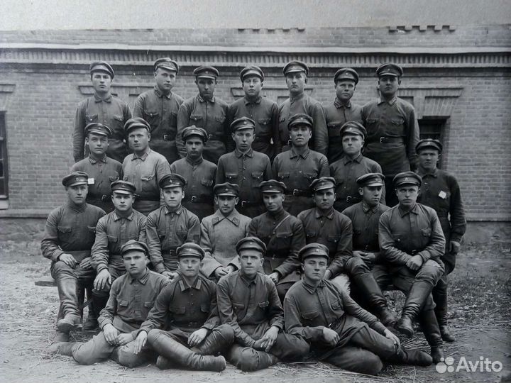 Фото /взвод солдат/ 1920e. годы. СССР