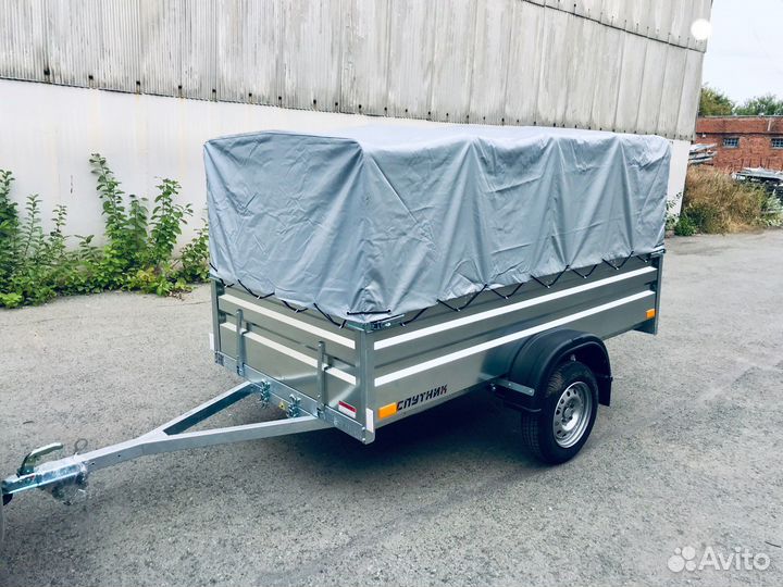 Прицеп 2,5х1,3 с тентом борт 500