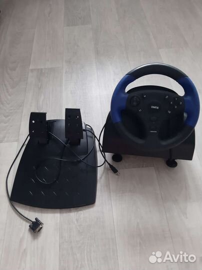 Игровой руль dialog gw-12vr