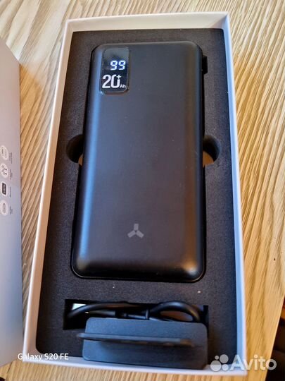 Внешний аккумулятор,пауэрбанк 20 000мАч новый