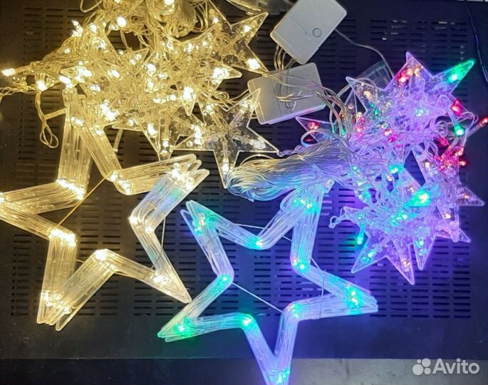 Гирлянды домашние и уличные