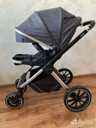 Коляска carello optima 2 в 1 iron gray