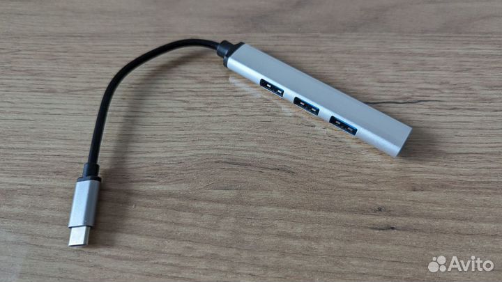 Адаптер 4 usb-type-c