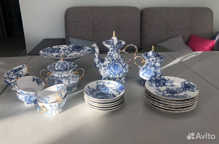 Чайный сервиз «Поющий сад» (ифз, лфз)