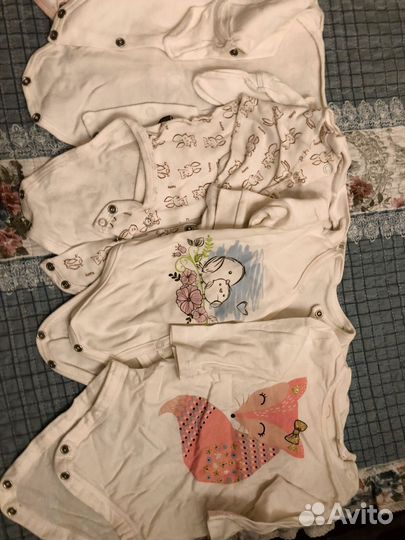 Одежда для новорожденных пакетом 56 до 68