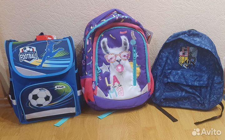 Новые школьные рюкзаки