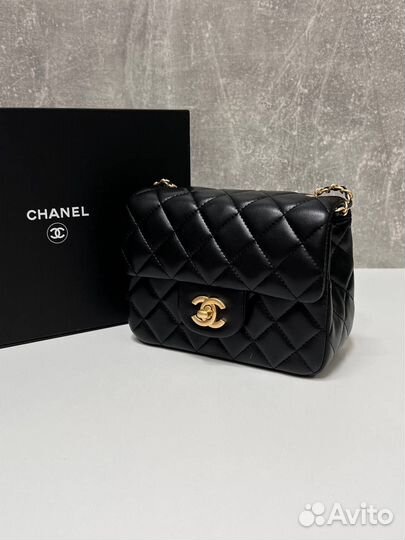 Сумка женская chanel из натуральной кожи