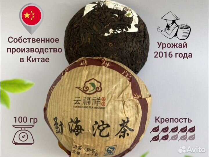 Бодрящий Шу пуэр