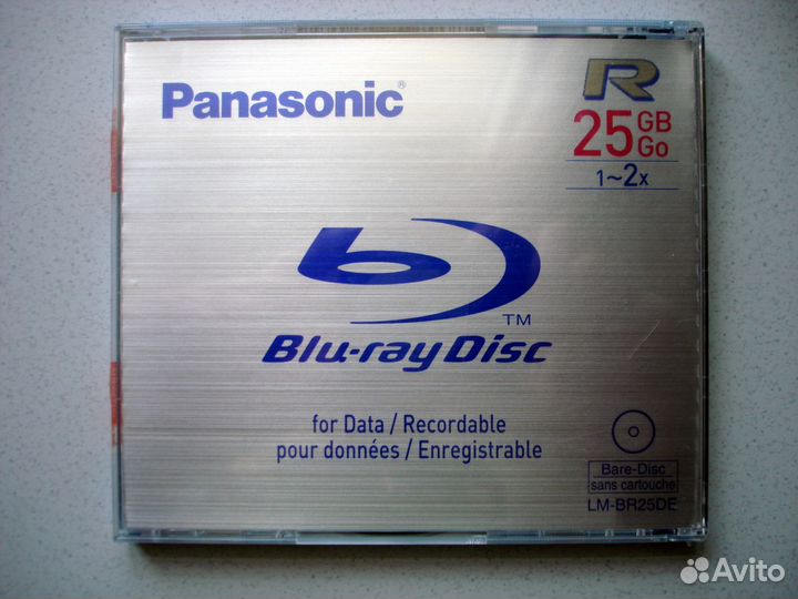 Диски blu-ray 25Gb Panasonic BD-R 