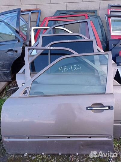 Двери передние задние мерседес 124