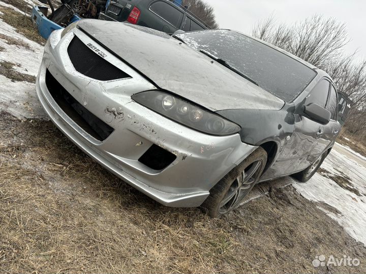 Бампер передний mazda 6 gg sport