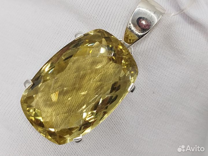 Подвеска с цитринам