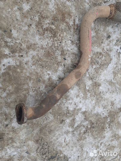 Приемная труба глушителя Lifan Solano 650