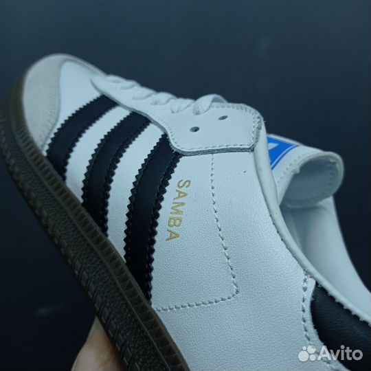 Кеды Adidas Originals Samba «black&white»